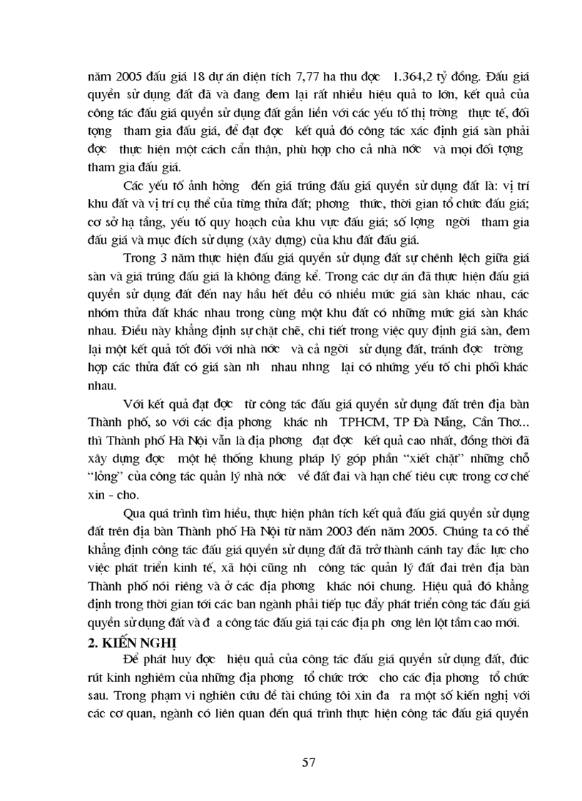 image for page Tìm hiểu công tác đấu giá quyền sử dụng đất tại Thành phố Hà nội 1