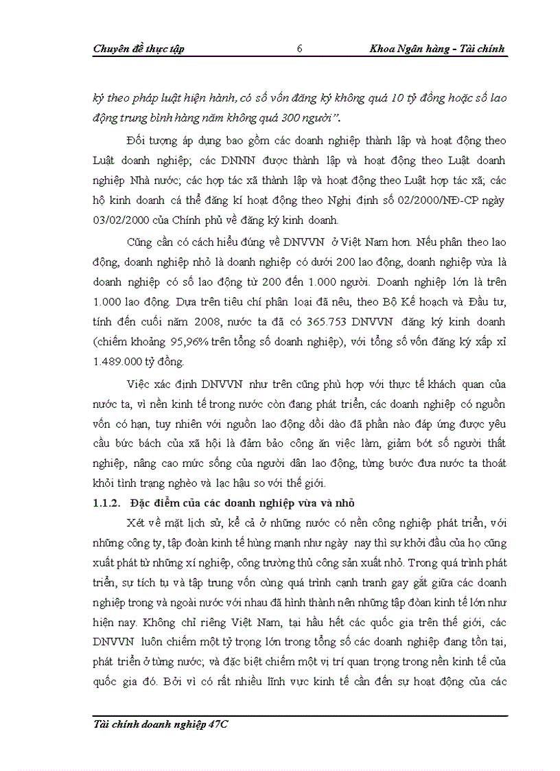 image for page Nâng cao chất lượng cho vay đối với doanh nghiệp vừa và nhỏ tại Ngân hàng TMCP Quân đội 1