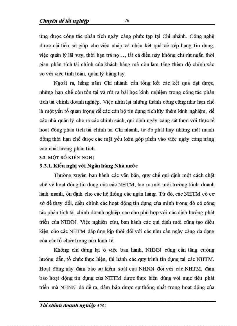 image for page Nâng cao chất lượng phân tích tài chính doanh nghiệp trong cho vay tại ngân hàng đầu tư và phát triển việt nam chi nhánh Hà NộI