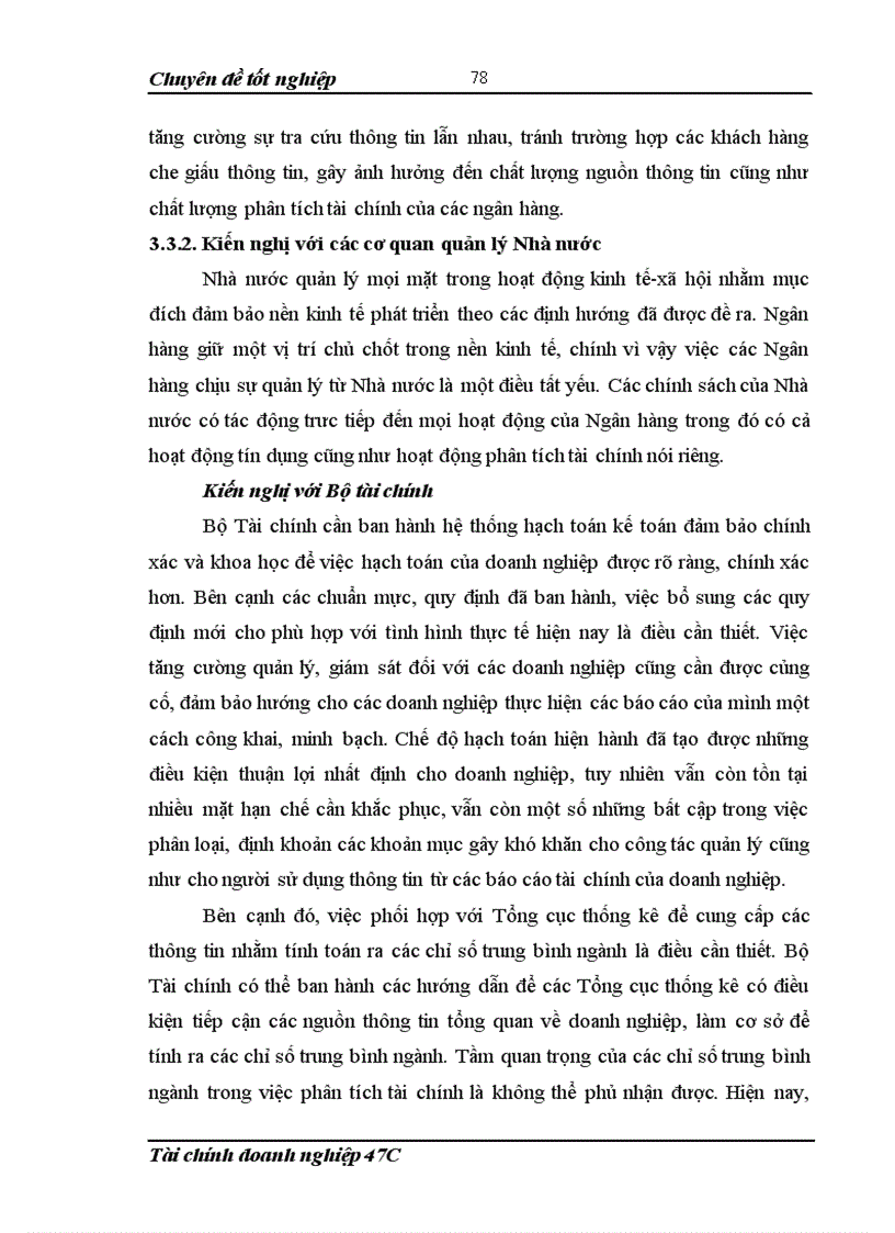 image for page Nâng cao chất lượng phân tích tài chính doanh nghiệp trong cho vay tại ngân hàng đầu tư và phát triển việt nam chi nhánh Hà NộI