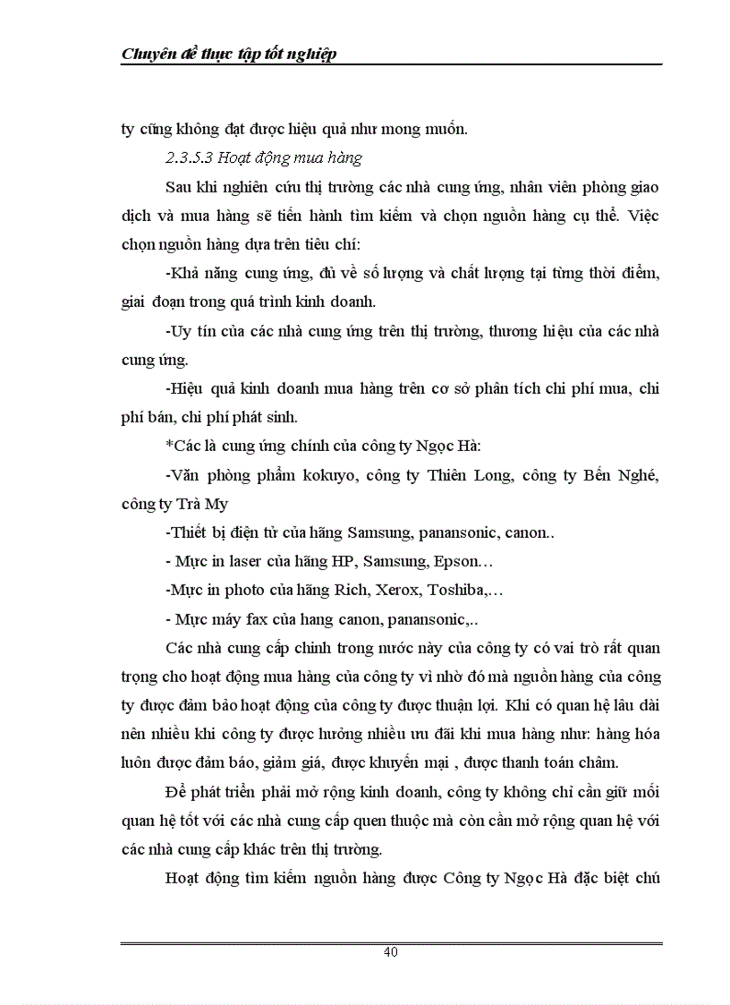 image for page Một số giải pháp phát triển thị trường của Công ty TNHH Thương Mại và Dịch Vụ Ngọc Hà