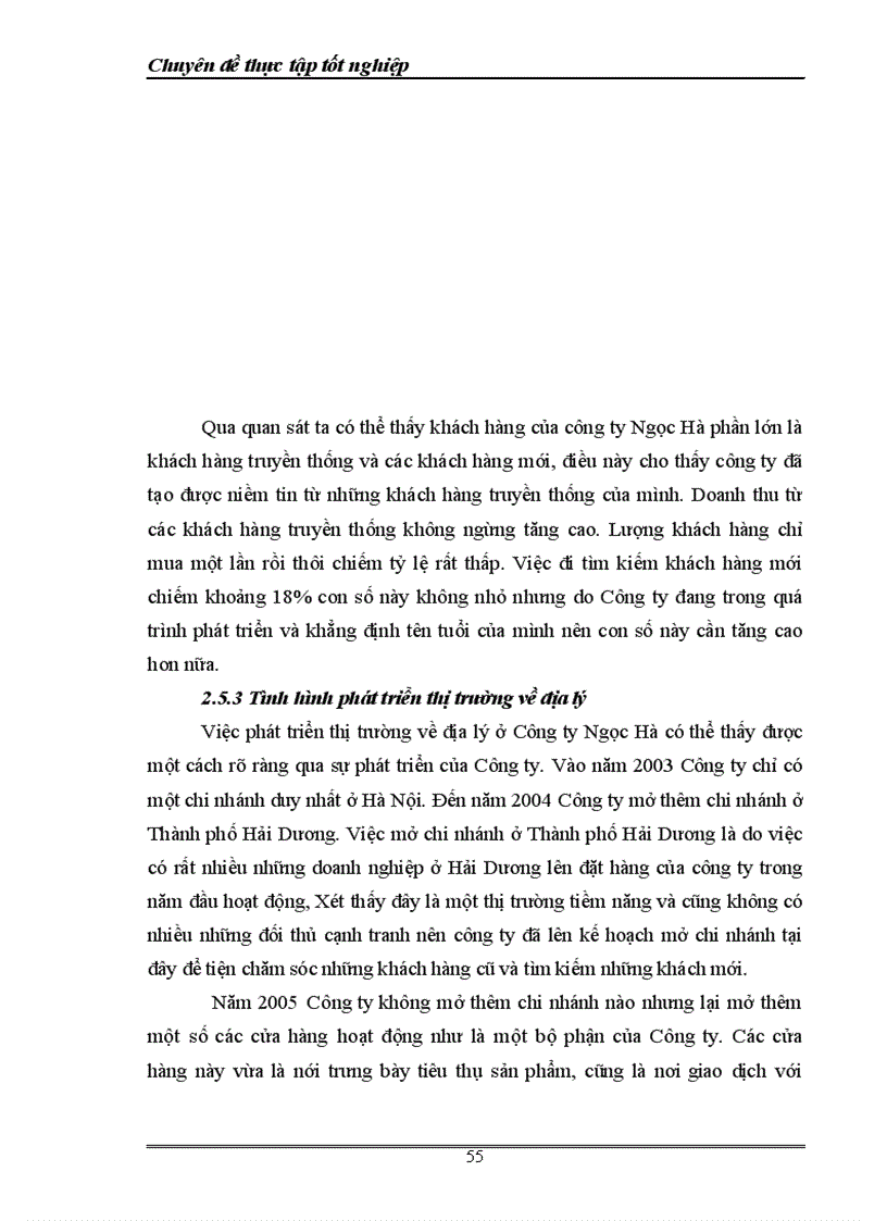 image for page Một số giải pháp phát triển thị trường của Công ty TNHH Thương Mại và Dịch Vụ Ngọc Hà