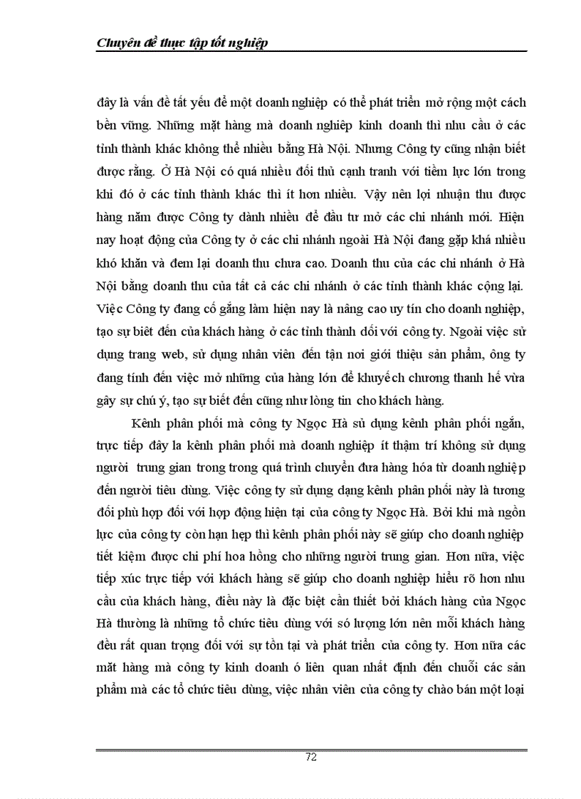 image for page Một số giải pháp phát triển thị trường của Công ty TNHH Thương Mại và Dịch Vụ Ngọc Hà