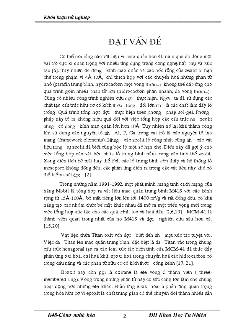 image for page Nghiên cứu về tổng hợp và đặc trưng Ti MCM 41 đồng thời đặc trưng xúc tác thông qua phản ứng epoxi hóa dầu thực vật