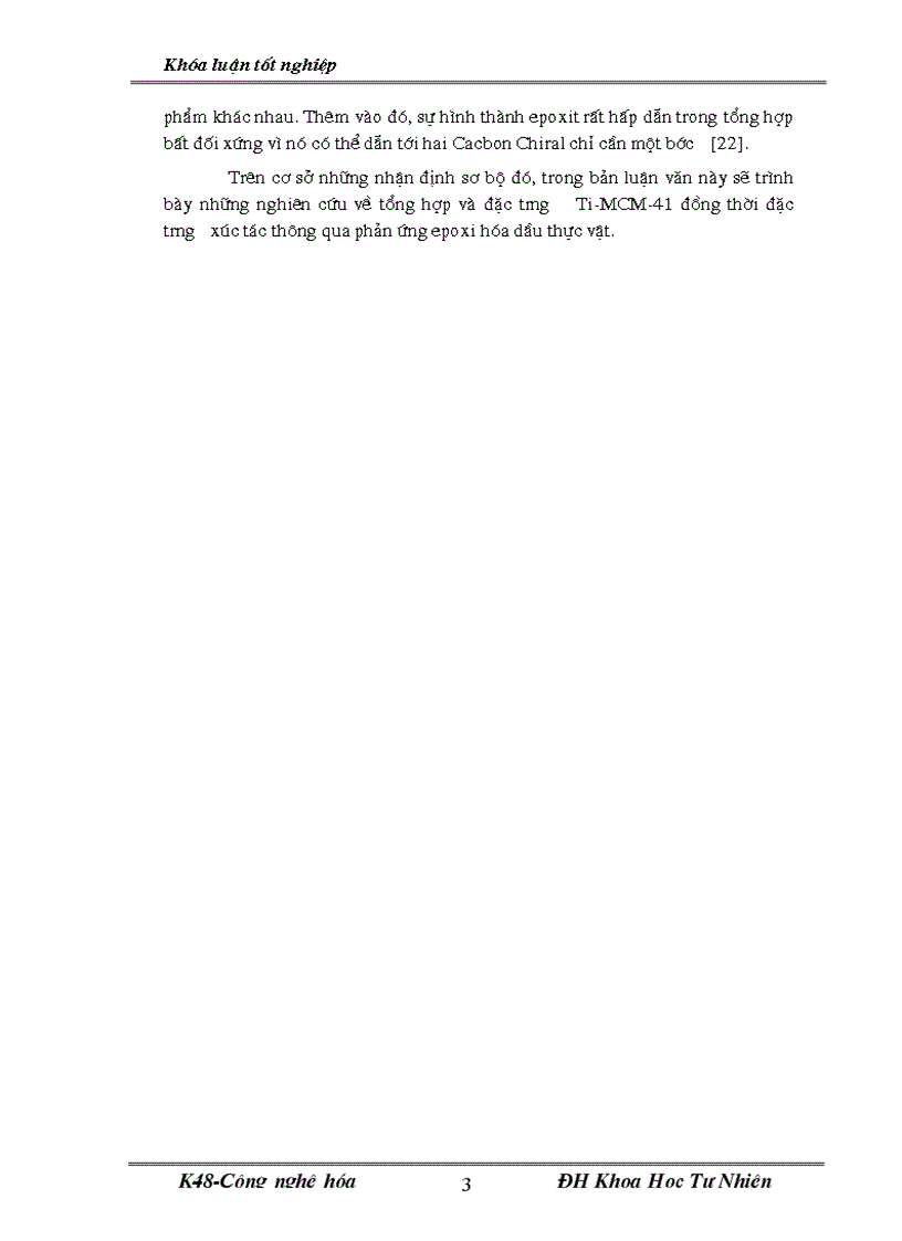 image for page Nghiên cứu về tổng hợp và đặc trưng Ti MCM 41 đồng thời đặc trưng xúc tác thông qua phản ứng epoxi hóa dầu thực vật