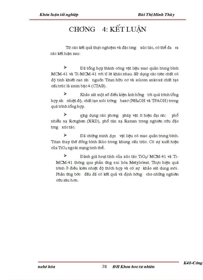 image for page Nghiên cứu về tổng hợp và đặc trưng Ti MCM 41 đồng thời đặc trưng xúc tác thông qua phản ứng epoxi hóa dầu thực vật
