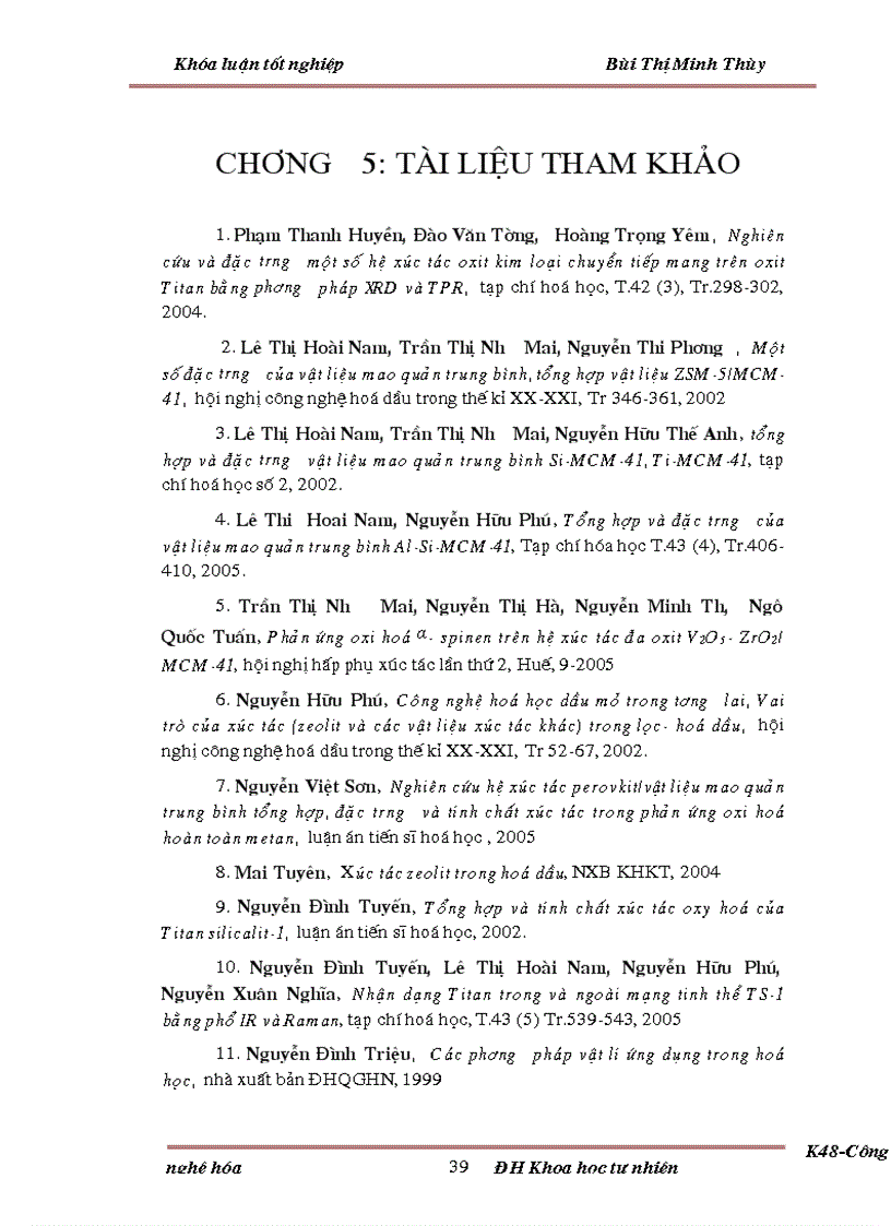 image for page Nghiên cứu về tổng hợp và đặc trưng Ti MCM 41 đồng thời đặc trưng xúc tác thông qua phản ứng epoxi hóa dầu thực vật