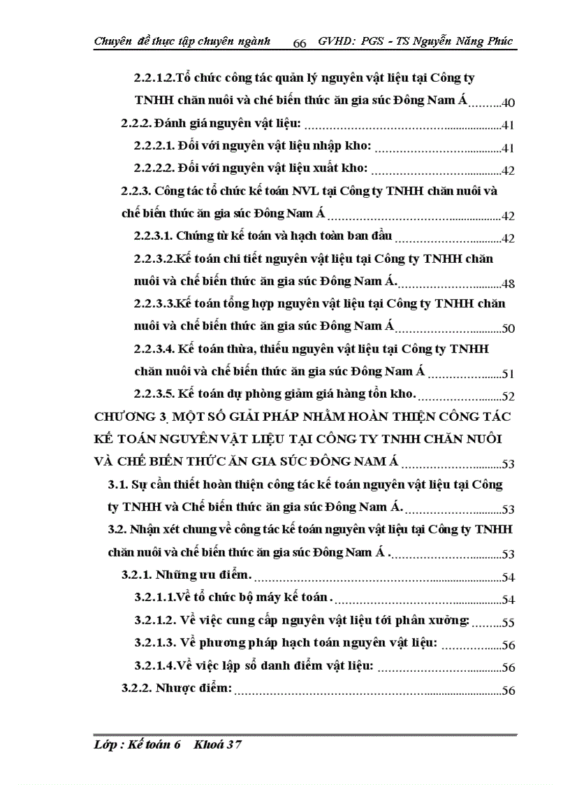 image for page Kế toán vật liệu với việc nâng cao hiệu quả sử dụng vốn lưu động tại Công ty TNHH chăn nuôi và chế biến thức ăn gia súc Đông Nam Á 1