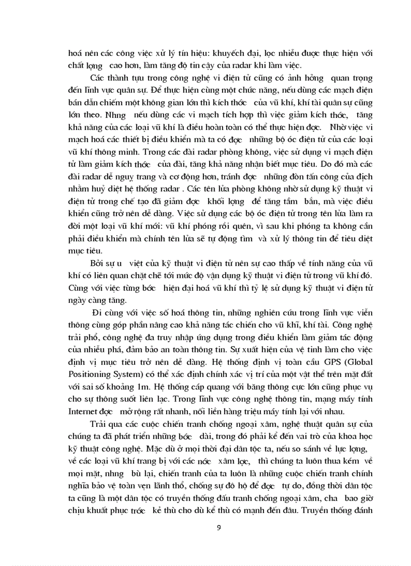 image for page Phân tích vai trò của khoa học và công nghệ trong sự nghiệp bảo vệ vùng trời tổ quốc hiện nay