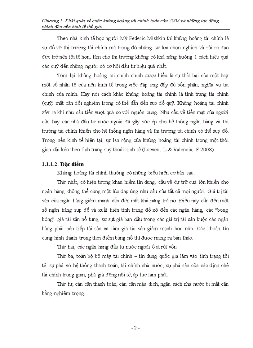 image for page Khủng hoảng tài chính toàn cầu 2008 và những ảnh hưởng tới kinh tế thương mại các nước Châu Âu 1