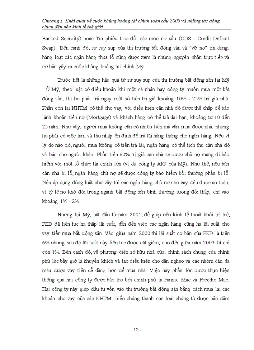 image for page Khủng hoảng tài chính toàn cầu 2008 và những ảnh hưởng tới kinh tế thương mại các nước Châu Âu 1