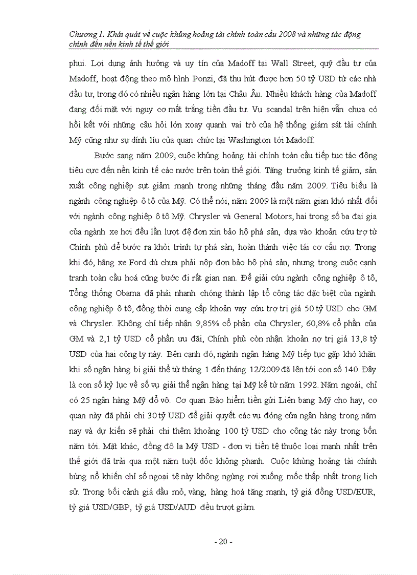 image for page Khủng hoảng tài chính toàn cầu 2008 và những ảnh hưởng tới kinh tế thương mại các nước Châu Âu 1