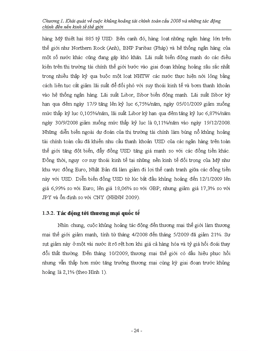 image for page Khủng hoảng tài chính toàn cầu 2008 và những ảnh hưởng tới kinh tế thương mại các nước Châu Âu 1