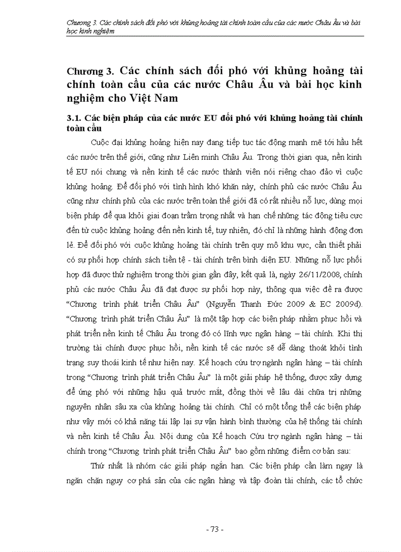image for page Khủng hoảng tài chính toàn cầu 2008 và những ảnh hưởng tới kinh tế thương mại các nước Châu Âu 1