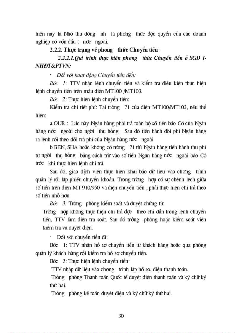 image for page Hoàn thiện và phát triển hoạt động thanh toán xuất nhập khẩu bằng phương thức Nhờ thu và Chuyển tiền tại Sở giao dịch I Ngân hàng Đầu tư và Phát triển Việt Nam 1