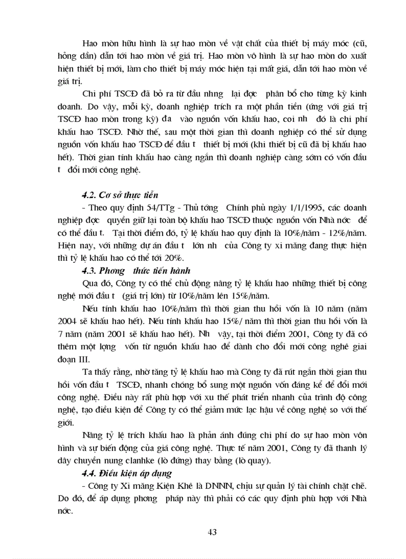 image for page Biện pháp nâng cao hiệu quả đổi mới công nghệ tại Công ty Xi măng Kiện Khê