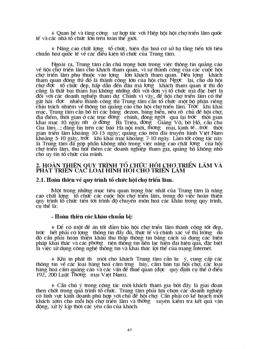 image for page Một số giải pháp nâng cao hiệu quả tổ chức hoạt động hội chợ triển l m tại Trung tâm Hội chợ Triển l m Việt Nam