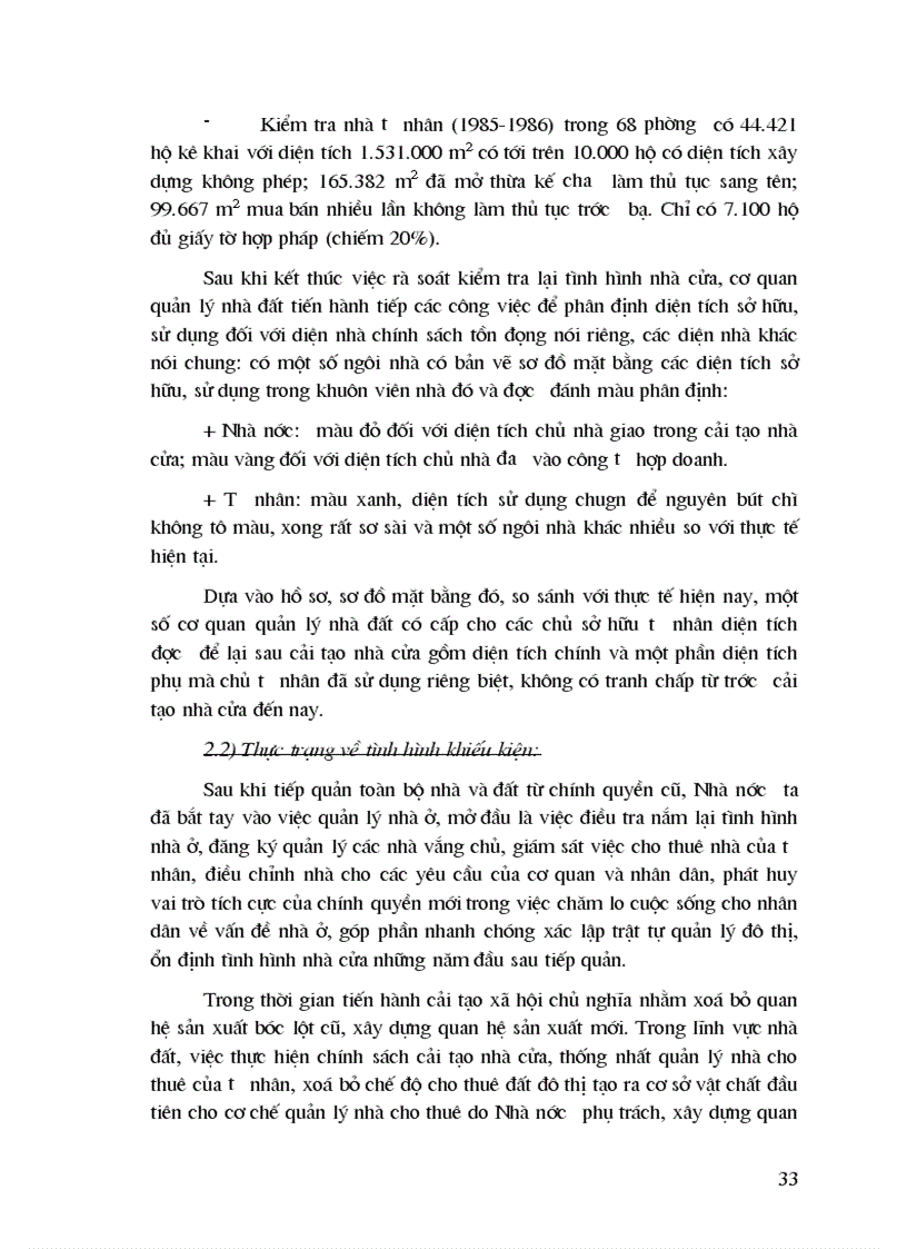 image for page Thực trạng công tác đăng ký cấp giấy chứng nhận quyền sở hữu nhà ở và quyền sử dụng đất ở cho diện nhà chính sách tồn đọng bao gồm nhà cải tạo nhà vắng chủ nhà đưa vào công tư hợp doanh ở Hà Nội 1