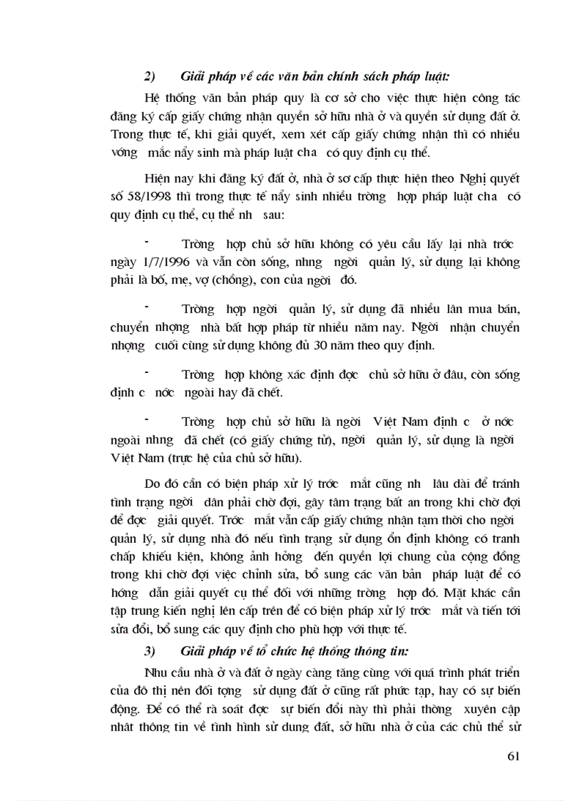 image for page Thực trạng công tác đăng ký cấp giấy chứng nhận quyền sở hữu nhà ở và quyền sử dụng đất ở cho diện nhà chính sách tồn đọng bao gồm nhà cải tạo nhà vắng chủ nhà đưa vào công tư hợp doanh ở Hà Nội 1