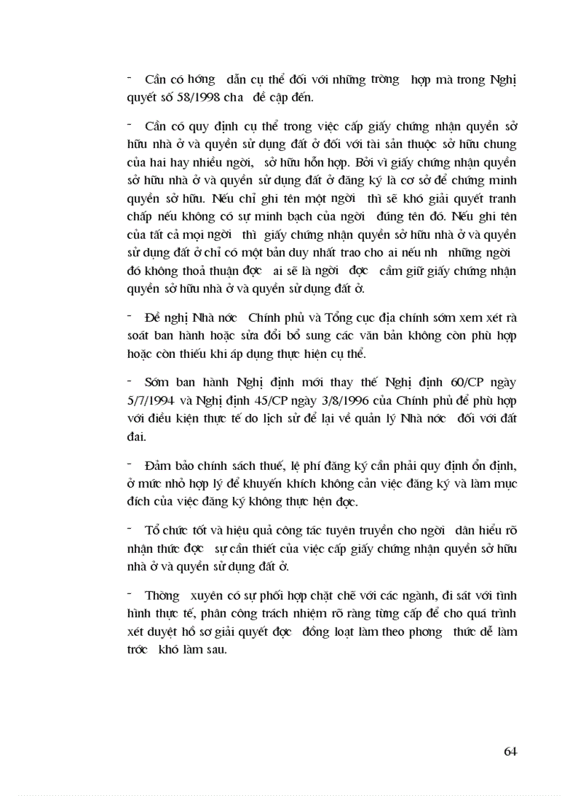 image for page Thực trạng công tác đăng ký cấp giấy chứng nhận quyền sở hữu nhà ở và quyền sử dụng đất ở cho diện nhà chính sách tồn đọng bao gồm nhà cải tạo nhà vắng chủ nhà đưa vào công tư hợp doanh ở Hà Nội 1