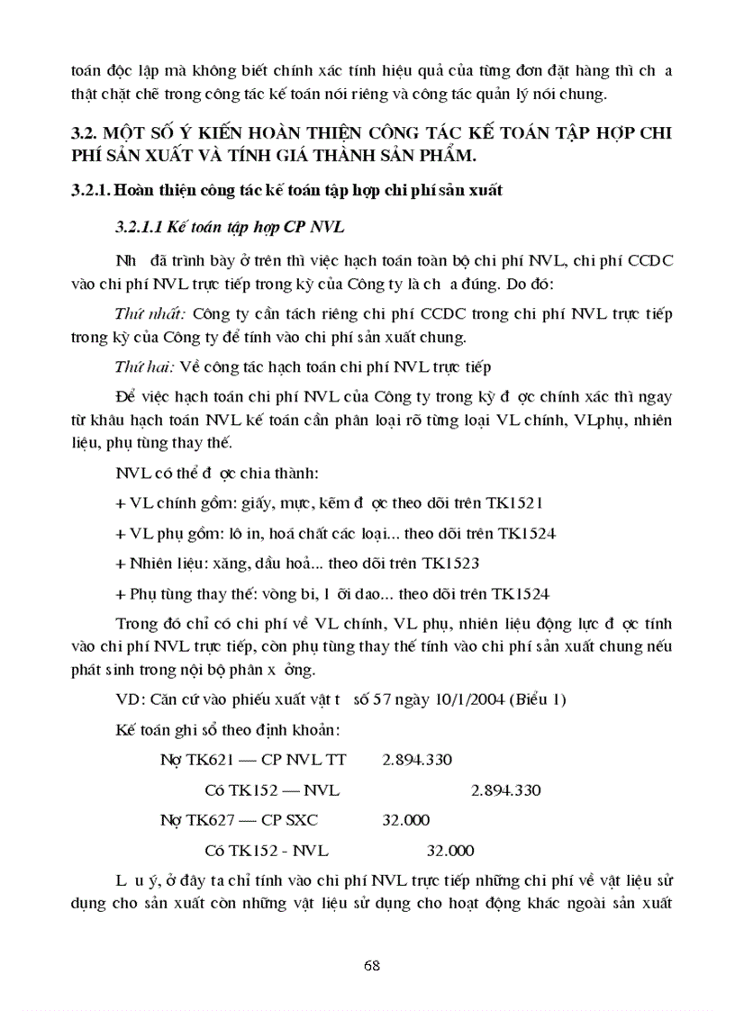image for page Một số ý kiến đề xuất nhằm hoàn thiện công tác kế toán tập hợp Chi phí sản xuất và tính giá thành sản phẩm tại Công ty Mộc và Xây dựng Hà Nội