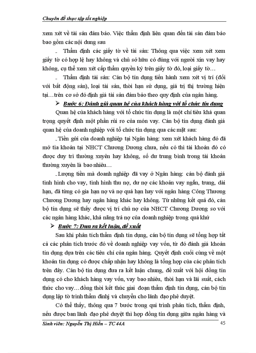 image for page Giải pháp hoàn thiện hoạt động chấm điểm tín dụng và xếp hạng doanh nghiệp vay vốn tại Ngân hàng Công Thương khu vực Chương Dương 1