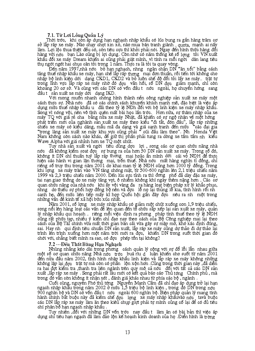 image for page Thực trạng và giải pháp về chương trình nội địa hóa xe máy Việt Nam