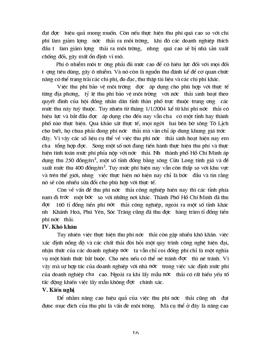 image for page Thực trạng ô nhiễm môi trường và các hình thức thu thuế ở nước ta