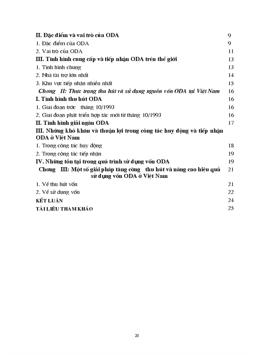 image for page Thực trạng thu hút và sử dụng nguồn vốn ODA tại Việt Nam một số giải pháp tăng cường thu hút và nâng cao hiệu quả sử dụng vốn ODA ở Việt Nam