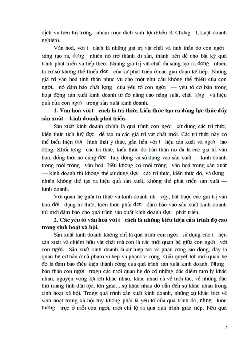 image for page Tuy nhiên văn hoá kinh doanh là những phạm trù rộng lớn có nhiều mối quan hệ tác động qua lại hết sức đa dạng và phức tạp đòi hỏi phải được tiếp tục đi sâu nghiên cứu thảo luận trong thời gian tới