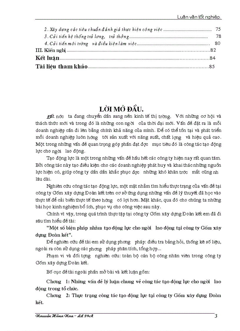 image for page Một số biện pháp nhămg tạo động lực cho người lao động tại công ty Gốm xây dựng Đoàn kết