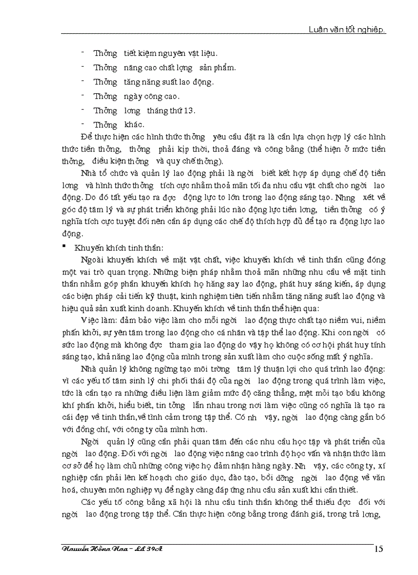 image for page Một số biện pháp nhămg tạo động lực cho người lao động tại công ty Gốm xây dựng Đoàn kết