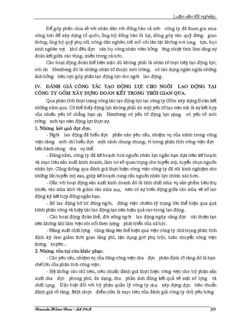 image for page Một số biện pháp nhămg tạo động lực cho người lao động tại công ty Gốm xây dựng Đoàn kết