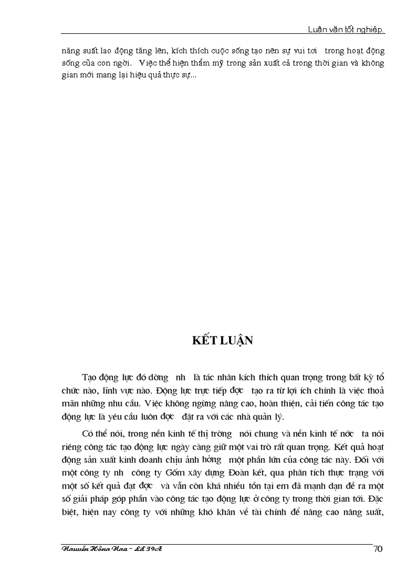image for page Một số biện pháp nhămg tạo động lực cho người lao động tại công ty Gốm xây dựng Đoàn kết