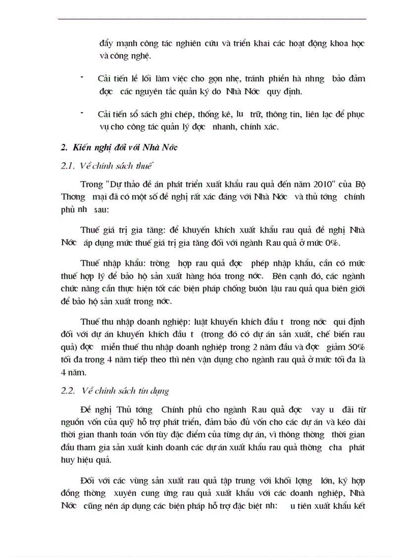 image for page Một số giải pháp nhằm thúc đẩy hoạt động xuất khẩu của Tổng công ty rau quả Việt Nam sang Viễn Đông Liên Bang Nga