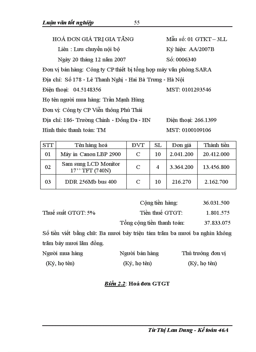 image for page Hoàn thiện hạch toán doanh thu bán hàng và xác định kết quả kinh doanh tại Công ty CP thiết bị tổng hợp máy văn phòng SARA 1
