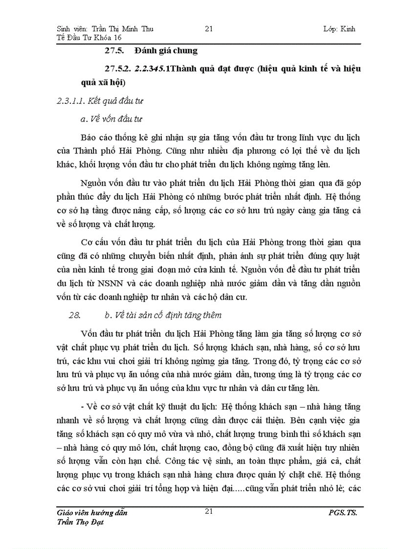 image for page Đầu tư phát triển du lịch tại Hải Phòng giai đoạn 2005 2015 Thực trạng và giải pháp