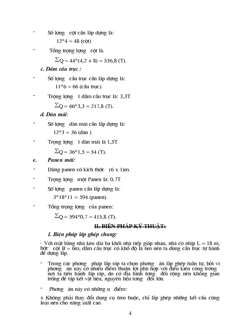 image for page Thuyết minh đồ án lắp ghép nhà công nghiệp 1 tầng