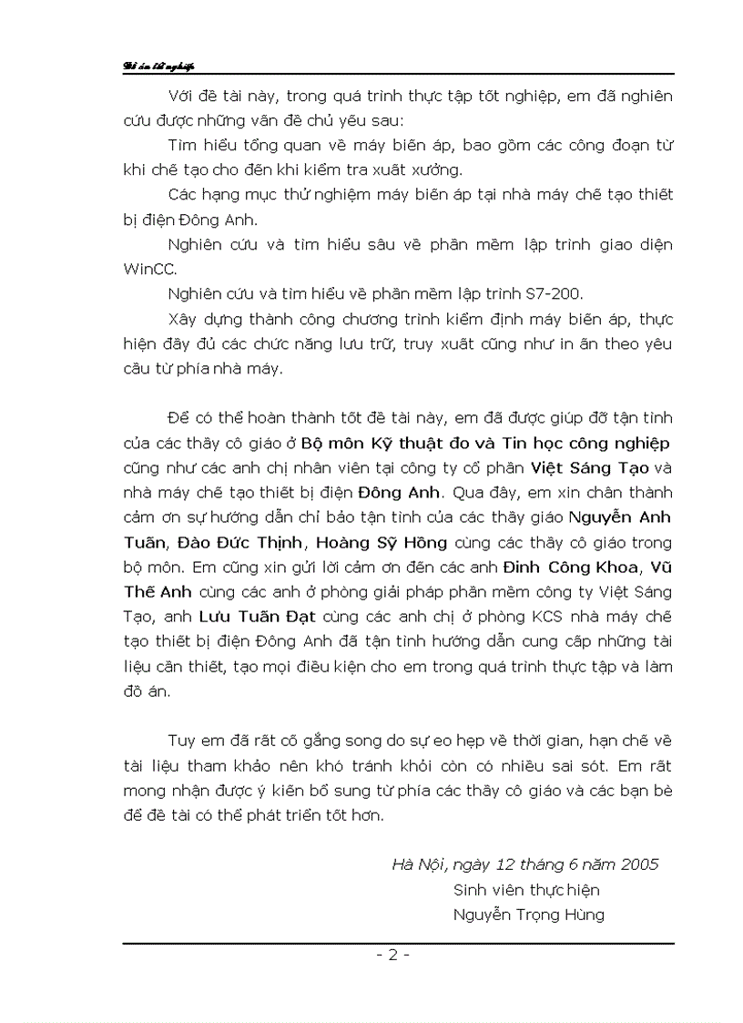 image for page Tìm hiểu phần mềm WinCC và Step7 Micro Win 32 của hãng SIEMENS Ứng dụng xây dựng hệ thống tự động kiểm định chất lượng máy biến áp