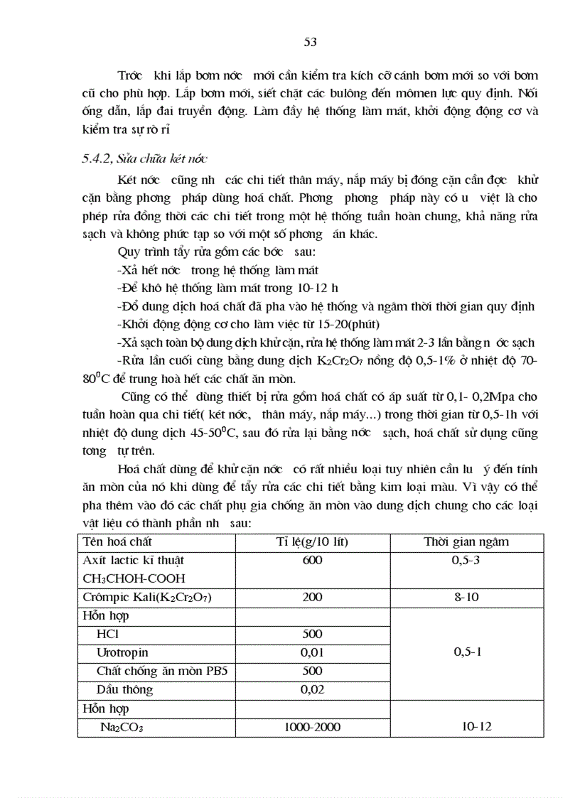image for page Nghiên cứu khai thác bảo dưỡng và sửa chữa hệ thống làm mát trên ôtô Camry 3 0 V6 của hãng Toyota