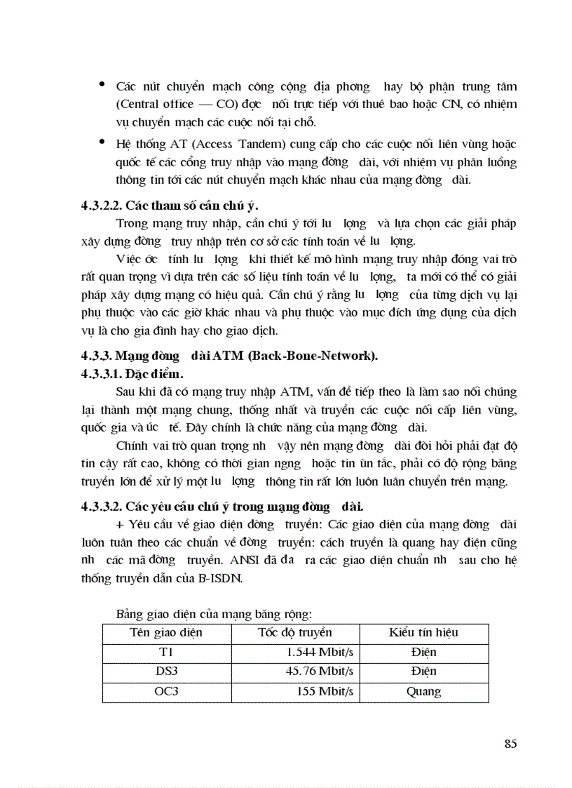 image for page Mạng viễn thông và công nghệ ATM