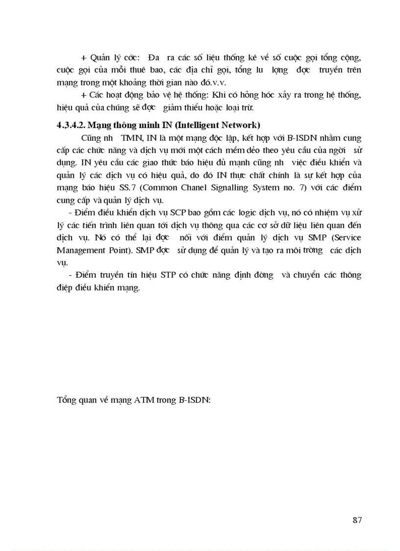 image for page Mạng viễn thông và công nghệ ATM