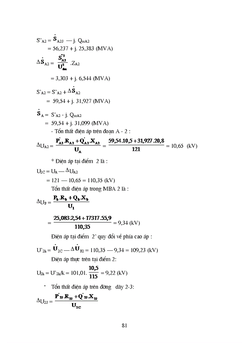 image for page Đồ án môn học Lưới điện
