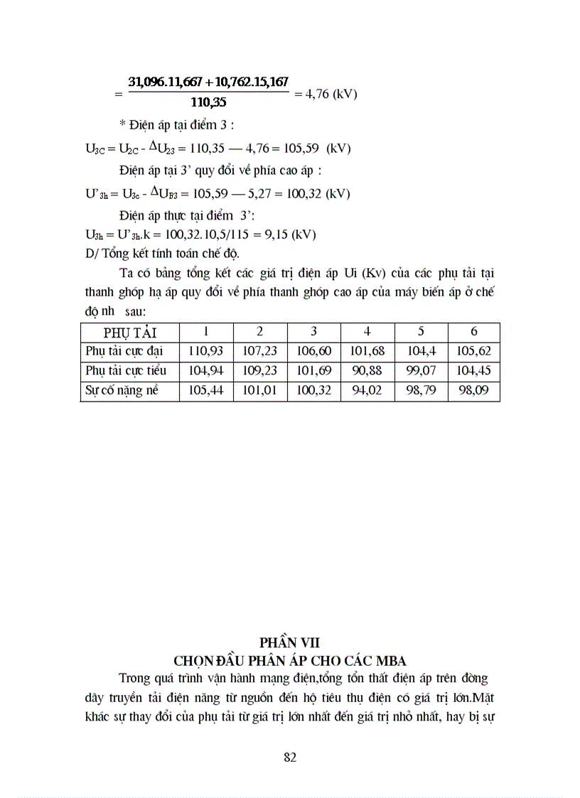 image for page Đồ án môn học Lưới điện