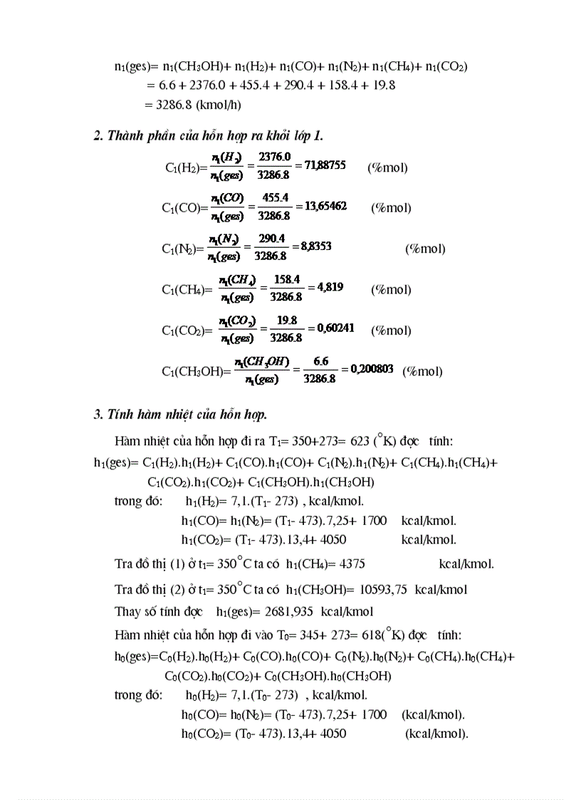 image for page Tính toán thiết bị tổng hợp Metanol