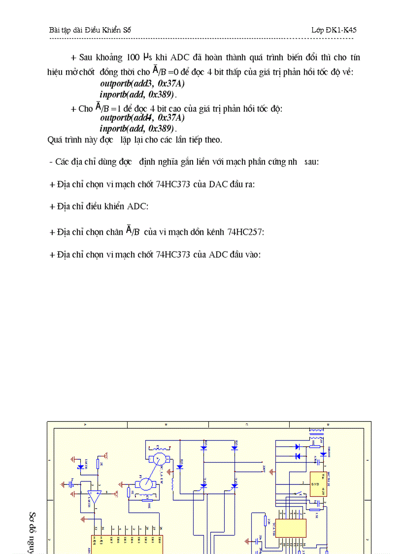 image for page Thiết kế hệ thống điều khiển động cơ điện một chiều 1