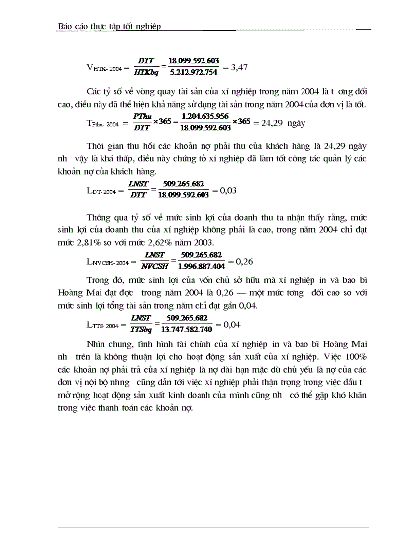 image for page Báo cáo thực tập tốt nghiệp tại Xí nghiệp in và bao bì Hoàng Mai