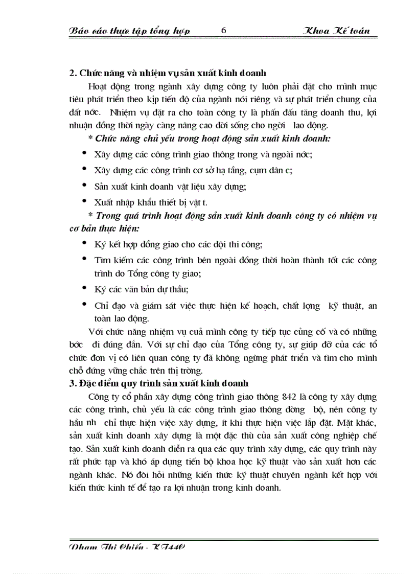 image for page Báo cáo thực tập tại Công ty Xây dựng Công trình giao thông 842