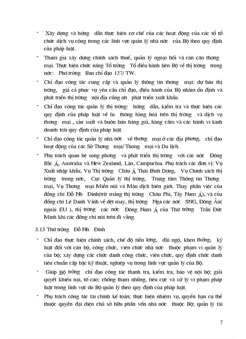 image for page Báo cáo thực tập tại Vụ kế hoạch và đầu tư Bộ Thương Mại