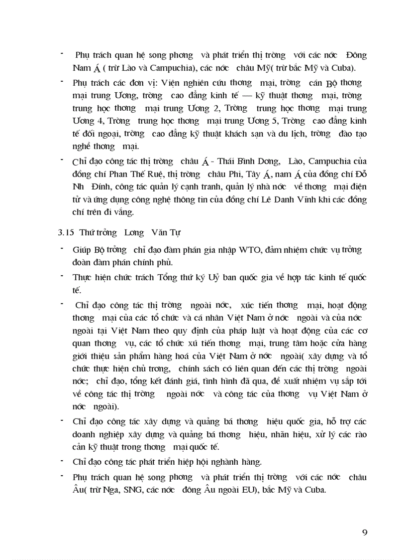 image for page Báo cáo thực tập tại Vụ kế hoạch và đầu tư Bộ Thương Mại